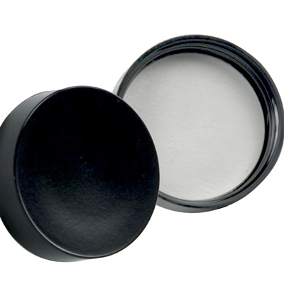 Amber Wide Mouth Packer Glass Bottle with Cap