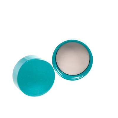 Safety-Coated Glass Boston Round Bottles with Caps