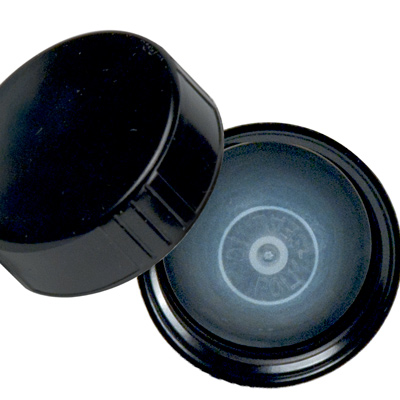 Amber Wide Mouth Packer Glass Bottle with Cap