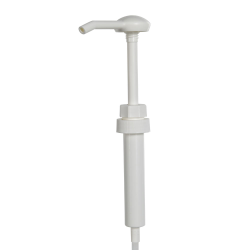 38/400 White Dispensing Pump - 11" Dip Tube