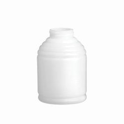 16 oz. (Honey Weight) White HDPE Skep Bottle with 38/400 Neck (Cap Sold Separately)