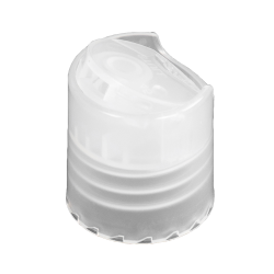 20/410 Natural Polypropylene Dispensing Disc-Top Cap with 0.270" Orifice