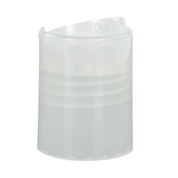 24/415 Natural Polypropylene Dispensing Disc-Top Cap with 0.310" Orifice