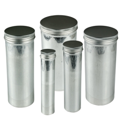 Seamless Screw Cap Aluminum Cans with Caps
