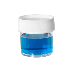 4 oz./125mL Nalgene™ Clear Polycarbonate Wide Mouth Straight-Side Round Jar with 70mm Cap