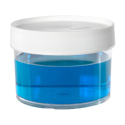 16 oz./500mL Nalgene™ Clear Polycarbonate Wide Mouth Straight-Side Round Jar with 120mm Cap