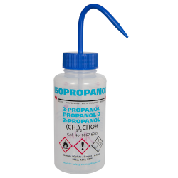 500mL Isopropanol Vented Multi-Lingual Wash Bottles