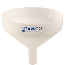 13-1/8" Top Diameter Natural Tamco ® Funnel with 2" OD Spout