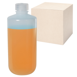 32 oz./1000mL Nalgene™ Narrow Mouth LDPE Bottles with 38/430 Caps - Case of 24