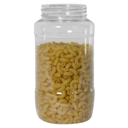 22 oz. Clear PET Jar with 63/400 Neck (Caps Sold Separately)
