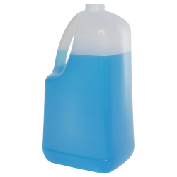 128 oz. Natural HDPE EZ Pour Jug with 38/400 Neck (Cap Sold Separately)