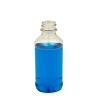 4 oz. Modern Round Clear PET Bottle with 24/400 Neck (Cap Sold Separately)