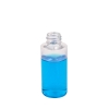 2 oz. Clear PET Cylindrical Bottle with 20/410 Neck (Cap Sold Separately)