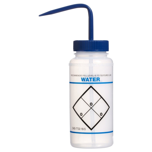 16 oz. Scienceware® Water Wash Bottle with Blue Dispensing Nozzle U.S