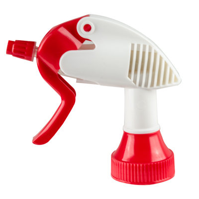 45/400 Red & White Polypropylene High Output Sprayer (Bottle Sold