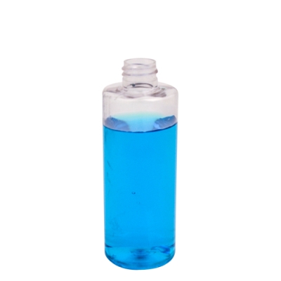4 oz. Clear PET Cylindrical Bottle with 20/410 Neck (Cap Sold Separately)