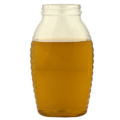 32 oz. (Honey Weight) Wide Mouth Clear PET Oval Jar with 63/400 Neck (Cap Sold Separately)
