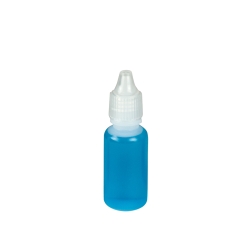 15mL Natural Boston Round Bottle with 15mm Dropper Cap