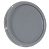 Gray Tear Tab Lid for 1 Gallon Buckets