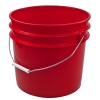 Red 3.5 Gallon Bucket