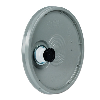Gray Bucket Lid with Spout