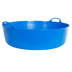 9 Gallon Blue Large Shallow Tub