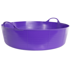 9 Gallon Purple Large Shallow Tub