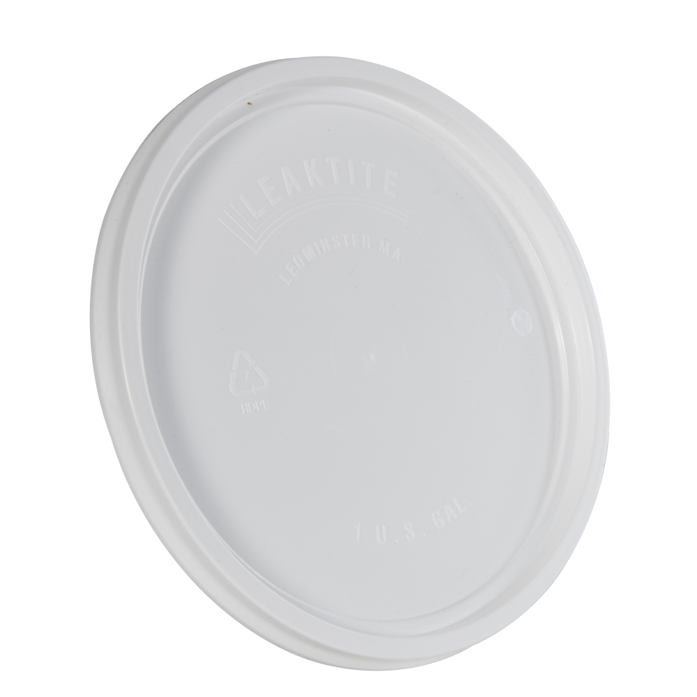 Leaktite® White Lid for 1 Gallon Pail U.S. Plastic Corp.