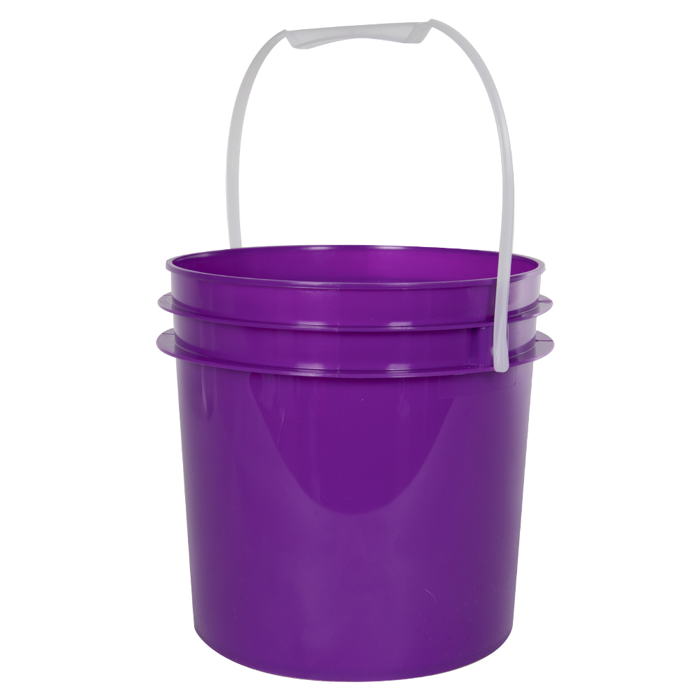 Purple 1 Gallon Bucket (Lid Sold Separately) U.S. Plastic Corp.