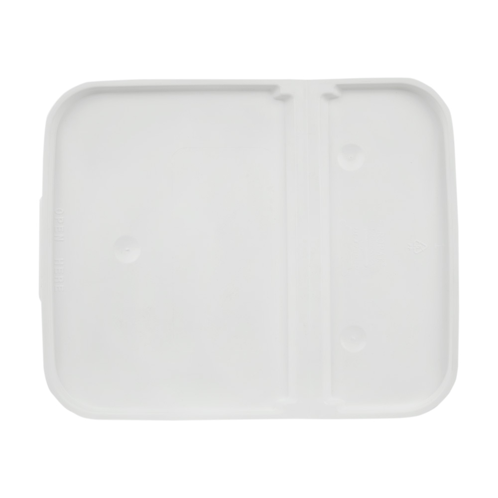 White Hinged Lid for 8 & 13 Gallon EZ Stor Pail U.S. Plastic Corp.