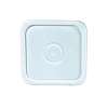 3-1/2, 4 & 4-1/4 Gallon White HDPE Square Lid