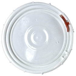 White Lid for 3.5, 5 & 6.5 Gallon Containers