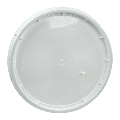 White Tear Strip Lid with Gasket