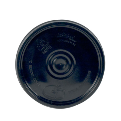 Black 1 Gallon Bucket Lid