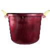 70 Quart Burgundy Multi-Purpose Bucket