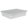 White Stowaway® Letter Box with Lid - 13-1/2" L x 10-1/2" W x 3" Hgt.