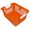 Orange Book Basket - 12-1/4" L x 9-3/4" W x 6" Hgt.