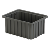 10-7/8" L x 8-1/4" W x 5" Hgt. Gray Divider Box