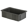 16-1/2" L x 10-7/8" W x 5" Hgt. Gray Divider Box