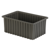 16-1/2" L x 10-7/8" W x 7" Hgt. Gray Divider Box