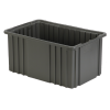 16-1/2" L x 10-7/8" W x 8" Hgt. Gray Divider Box