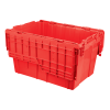 21.8" L x 15.2" W x 12.9" Hgt. Red Security Shipper Container