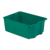 22" L x 17" W x 10" Hgt. Green Plexton® Stack-N-Nest® Fiberglass Pan