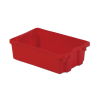 20" L x 12" W x 6" Hgt. Red Polylewton® Stack-N-Nest® Container