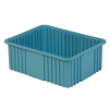 22-5/16" L x 17-5/16" W x 8" Hgt. Light Blue Divider Box