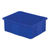 22-5/16" L x 17-5/16" W x 8" Hgt. Dark Blue Divider Box