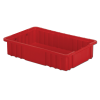 16-1/2" L x 10-7/8" W x 3-1/2" Hgt. Red Divider Box