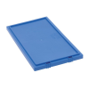 Blue Cover for 18" L x 11" W Gray Quantum® Stack & Nest Totes