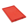 Red Cover for 18" L x 11" W Gray Quantum® Stack & Nest Totes
