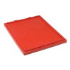 Red Cover for 19-1/2" L x 15-1/2" W Quantum® Stack & Nest Totes